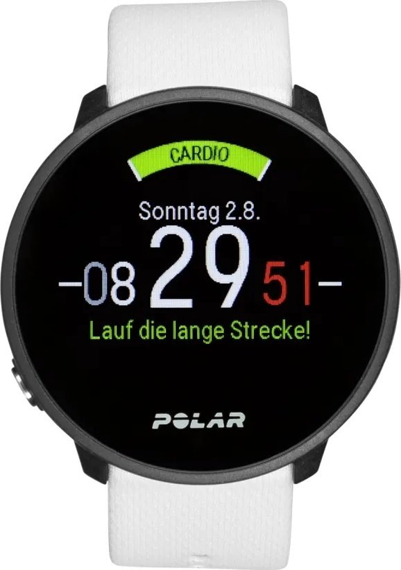POLAR Unite Fitneso laikrodis Baltas, S-L