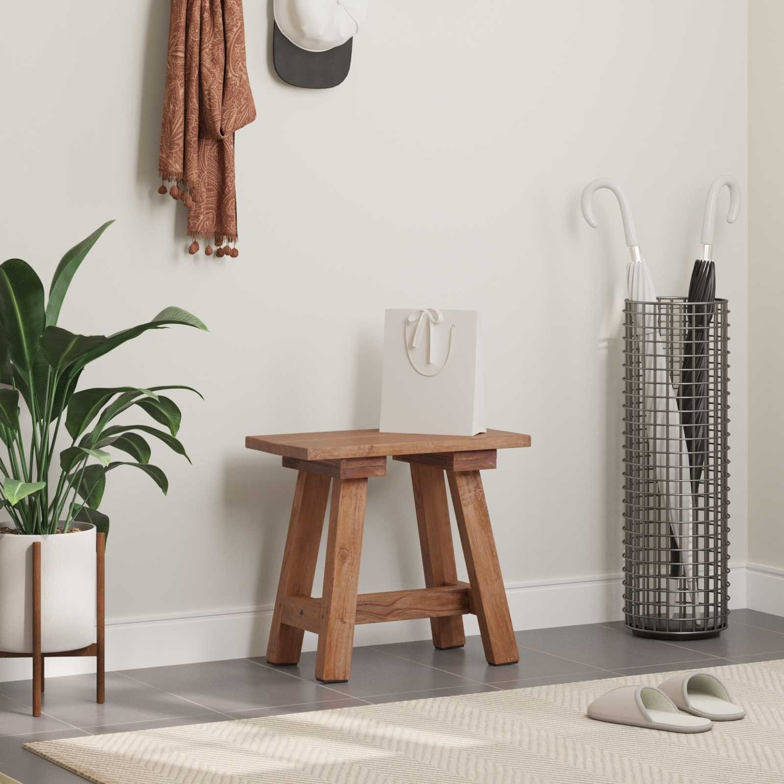 vidaXL Ławka 50 x 26 x 45 cm Drewno mahoniowe