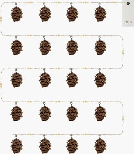 Lampki choinkowe Sirius Sirius Molly Cone, 20LED, 2M+30 cm