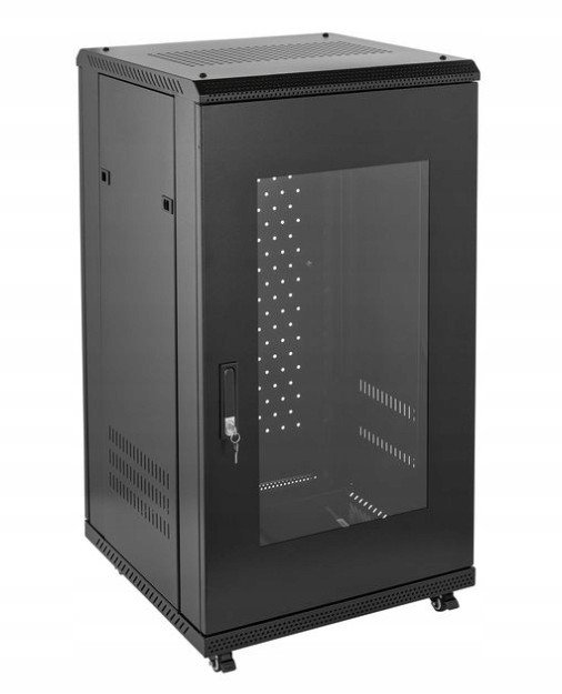 Millenium IR-2022 profesjonalna szafa rack 22U z zamykanymi drzwiami 19''