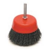 SZCZOTEX Szczotka doczołowa 60mm z trzpieniem 6mm