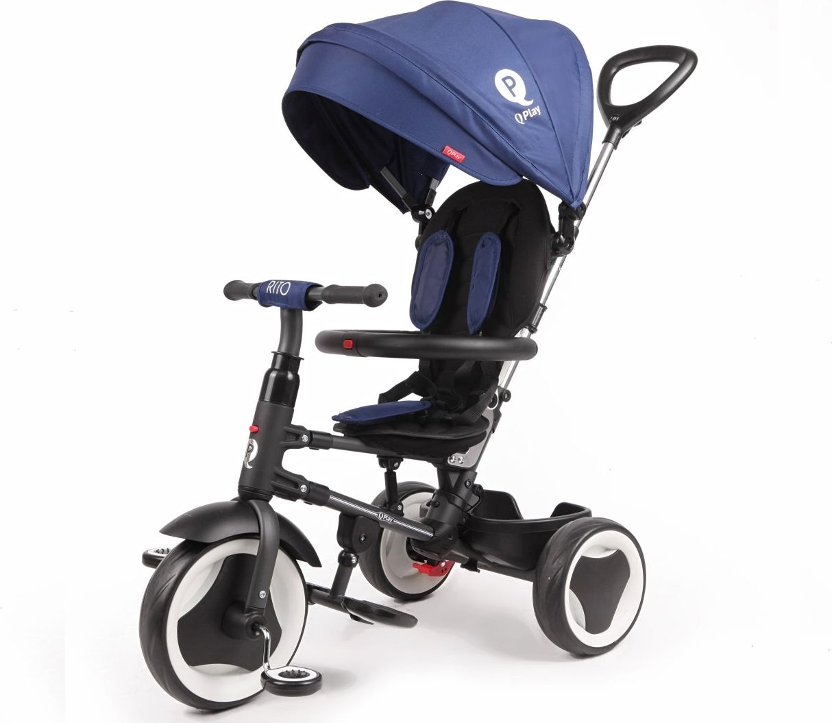 Qplay Rowerek Trójkołowy Rito Niebieski