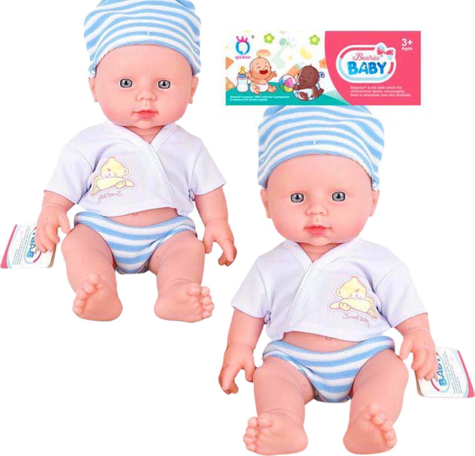 Trifox LALKA BOBAS Z GŁOSEM MAMA TATA 1szt