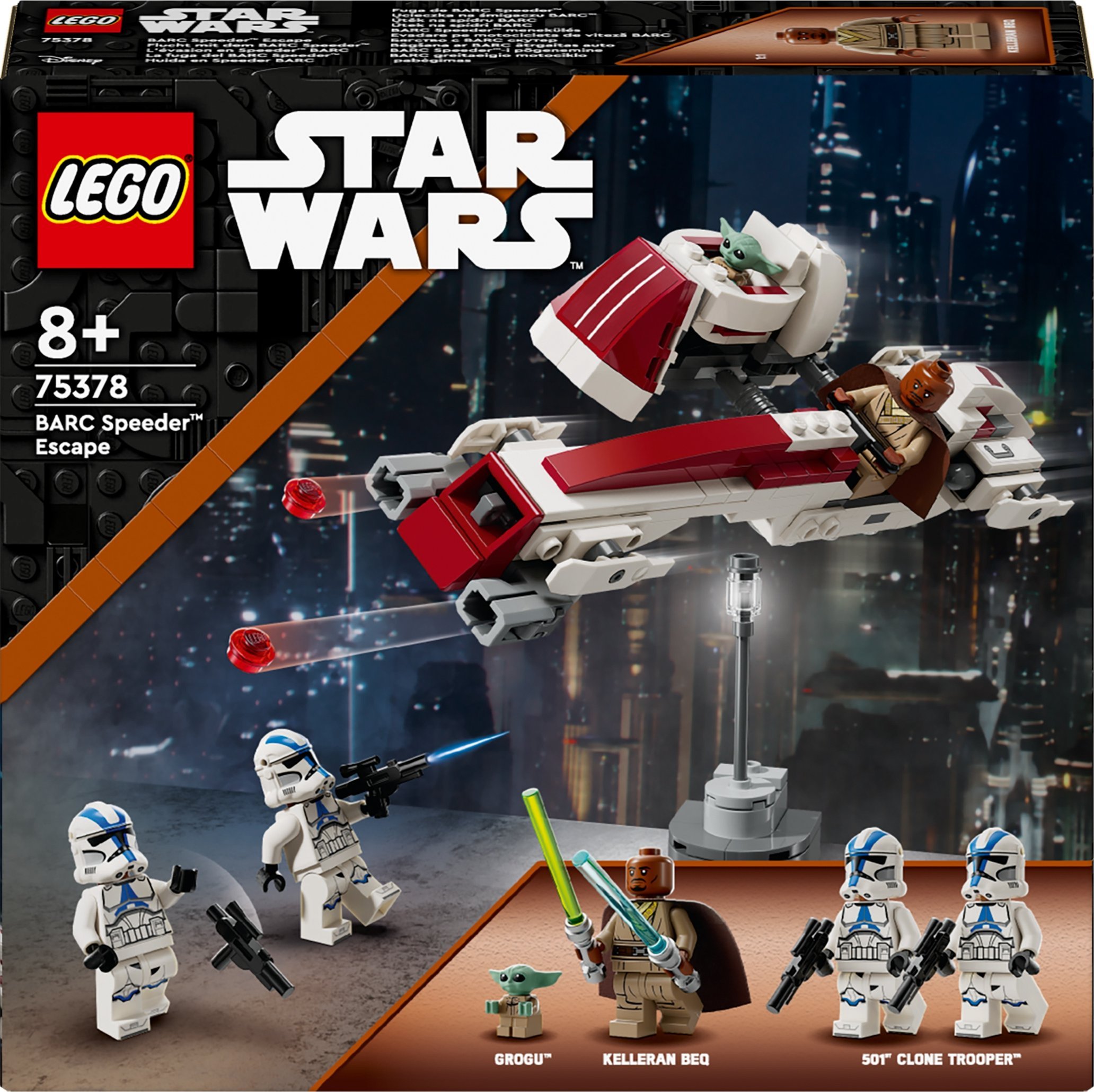 LEGO Star Wars Ucieczka na śmigaczu BARC™ (75378)
