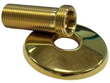 TILG.STK 60mm roset Ø70mm - Poleret