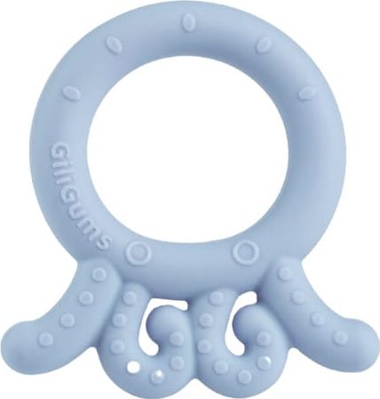 Gili Gums Gryzak ośmiornica Baby jasnoniebieski 3m+ GiliGums