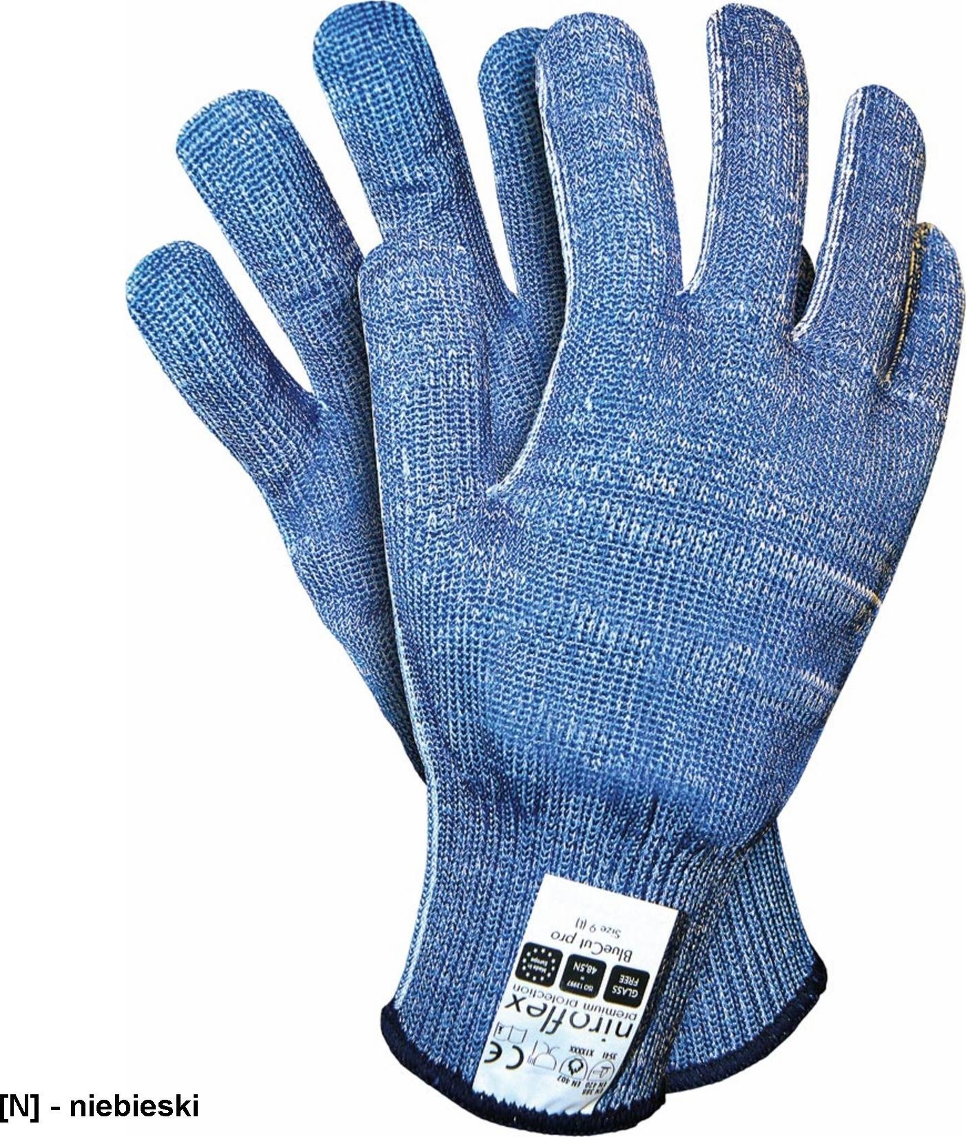 R.E.I.S. RNIR-BLCUTPRO - rękawice ochronne M