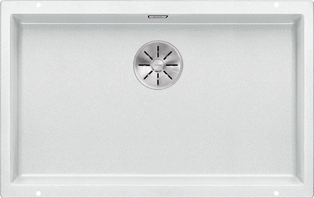 Zlewozmywak Blanco Subline 700-U Silgranit biały z korkiem InFino (523446)