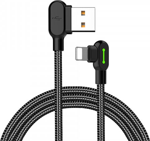 Kabel USB Mcdodo USB-A - Lightning 0.5 m Czarny (74605)