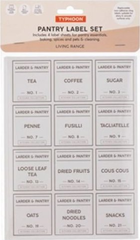 Typhoon Zestaw etykiet papierowych 91el. biały / Typhoon
