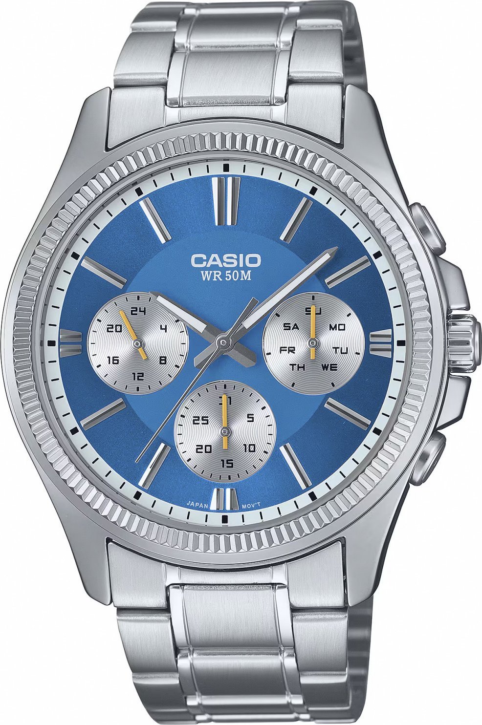 Zegarek męski Casio MTP-1375PD-2A2VEF srebrny