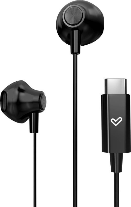 Energy Sistem EasyPods Słuchawki Przewodowa Douszny Muzyka/dzień powszedni USB Type-C Czarny
