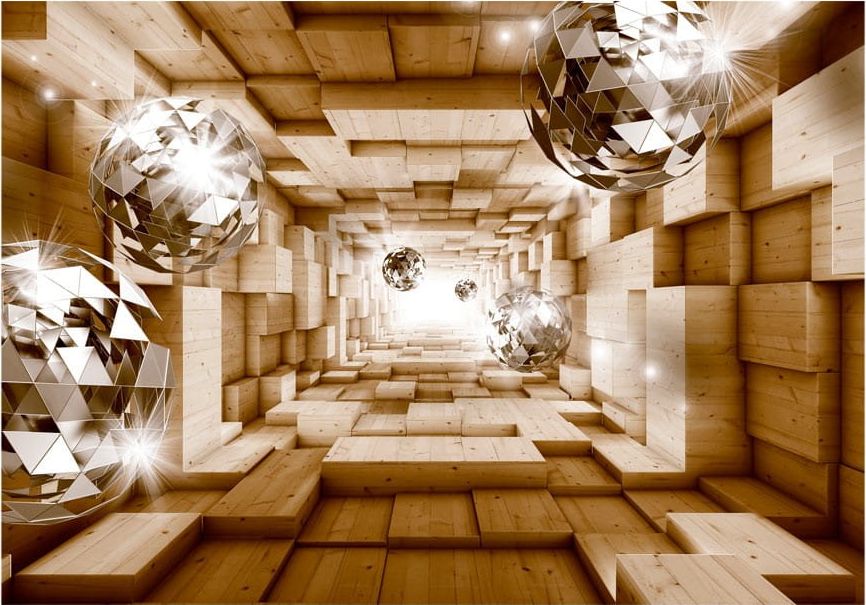 DecoNest Fototapeta - Droga ku światłu - 350X245