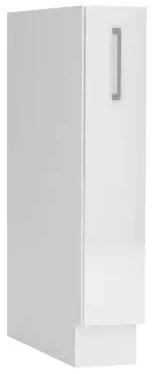 Szafka kuchenna stojąca CARGO 15 VITA D15 biała połysk z koszem STOLKAR