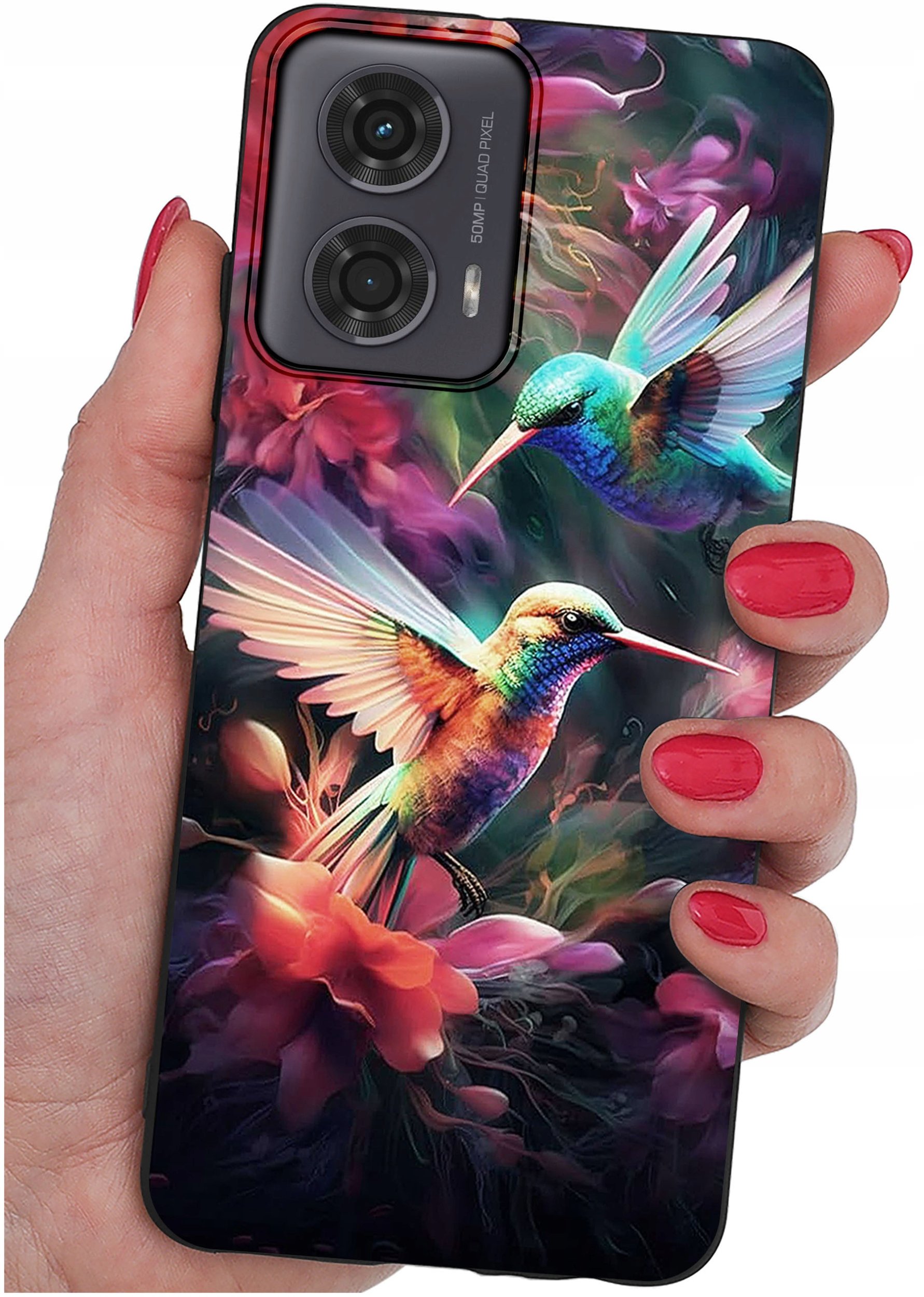 Etui do Motorola Moto G24 |G24 POWER |G04 |E14 WZORY |SILIKONOWE MATT SZKŁO