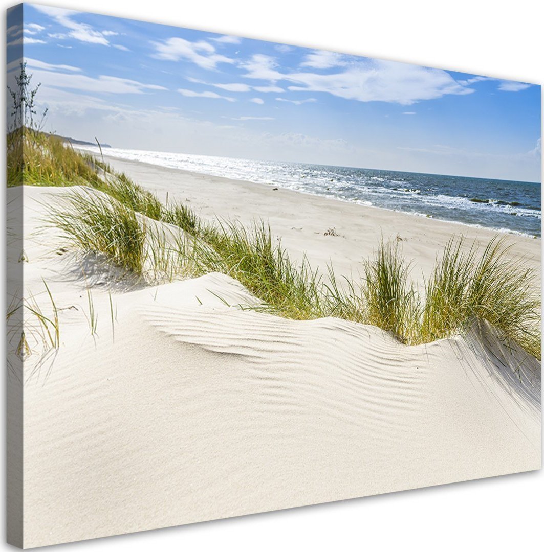 Feeby Obraz na płótnie, Morze Plaża Bałtyk krajobraz - 120x80