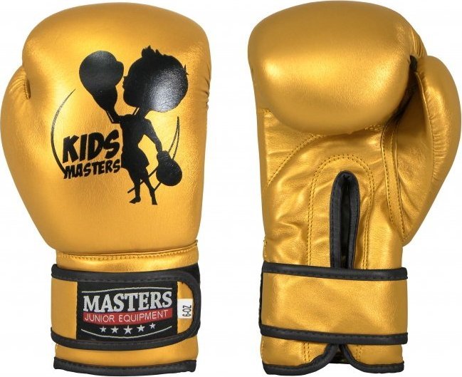 Masters Fight Equipment Rękawice bokserskie MJE - RPU-KM-GOLD 8 oz