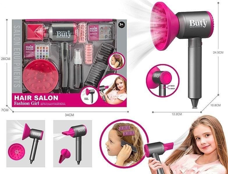 Suszarka do włosów z akcesoriami