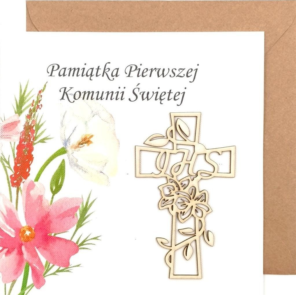 Naem Kartka Pierwsza Komunia Święta