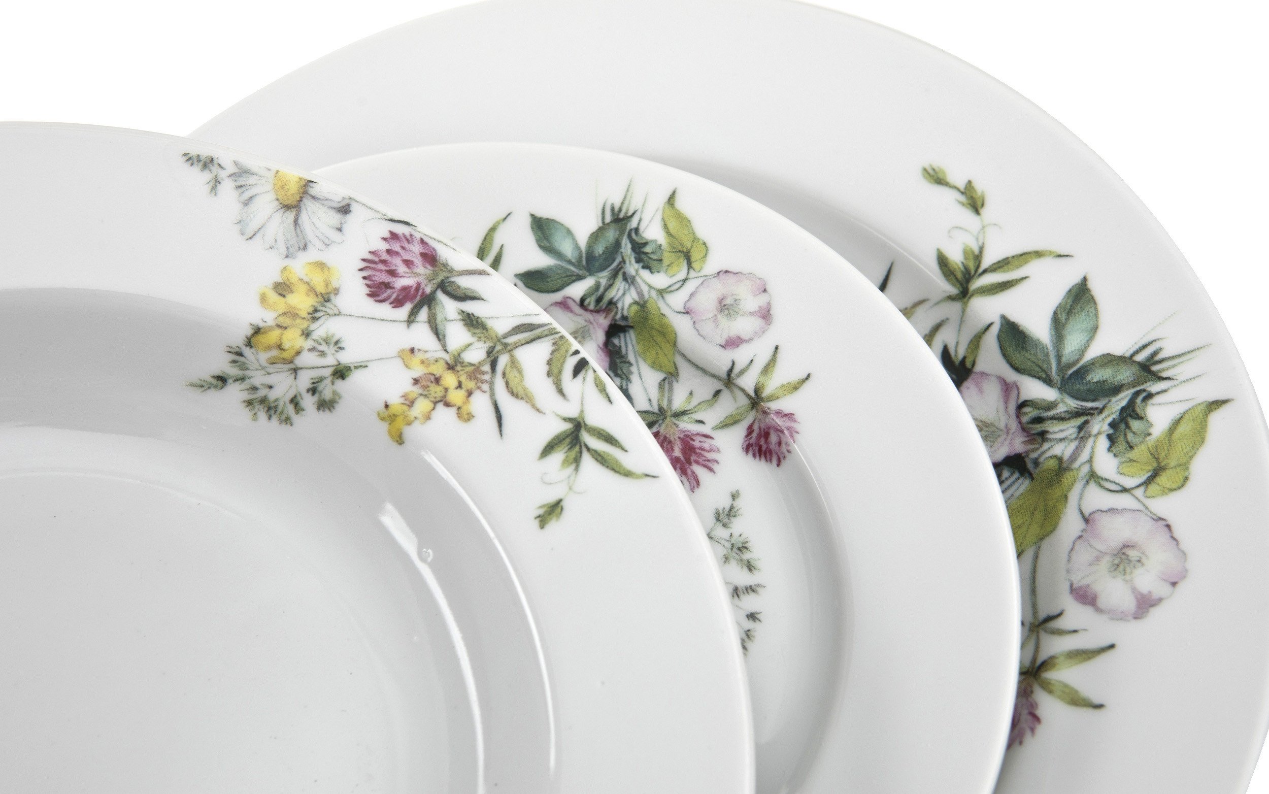 Komplet talerzy dla 6 osób Pułaski Stock G763/S026