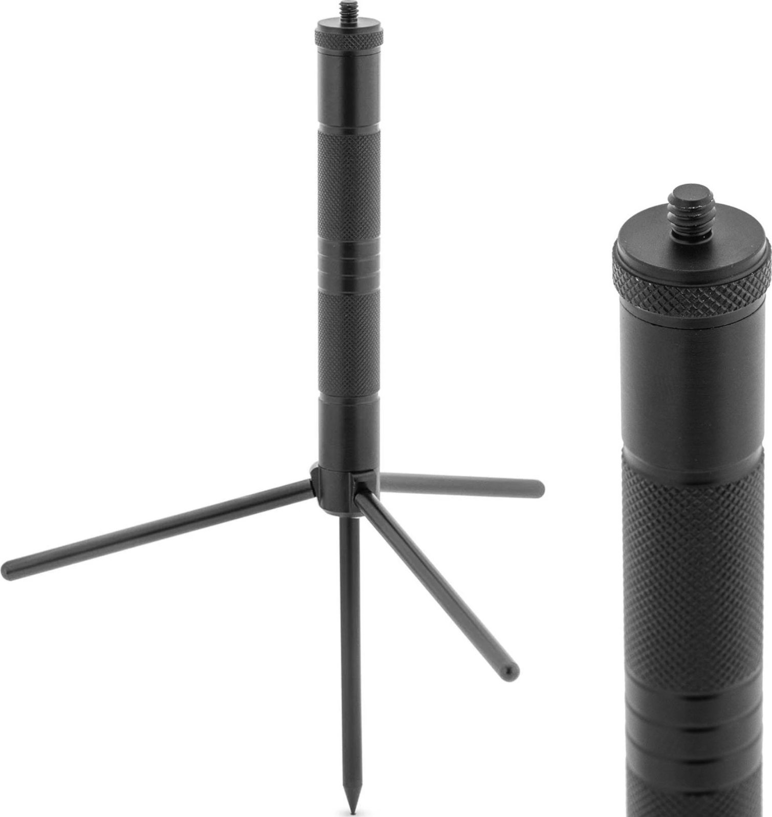 Steinberg Mini statyw ze szpikulcem do lasera krzyżowego aparatu 15-17 cm gwint 1/4'' Mini statyw ze szpikulcem do lasera krzyżowego aparatu 15-17 cm