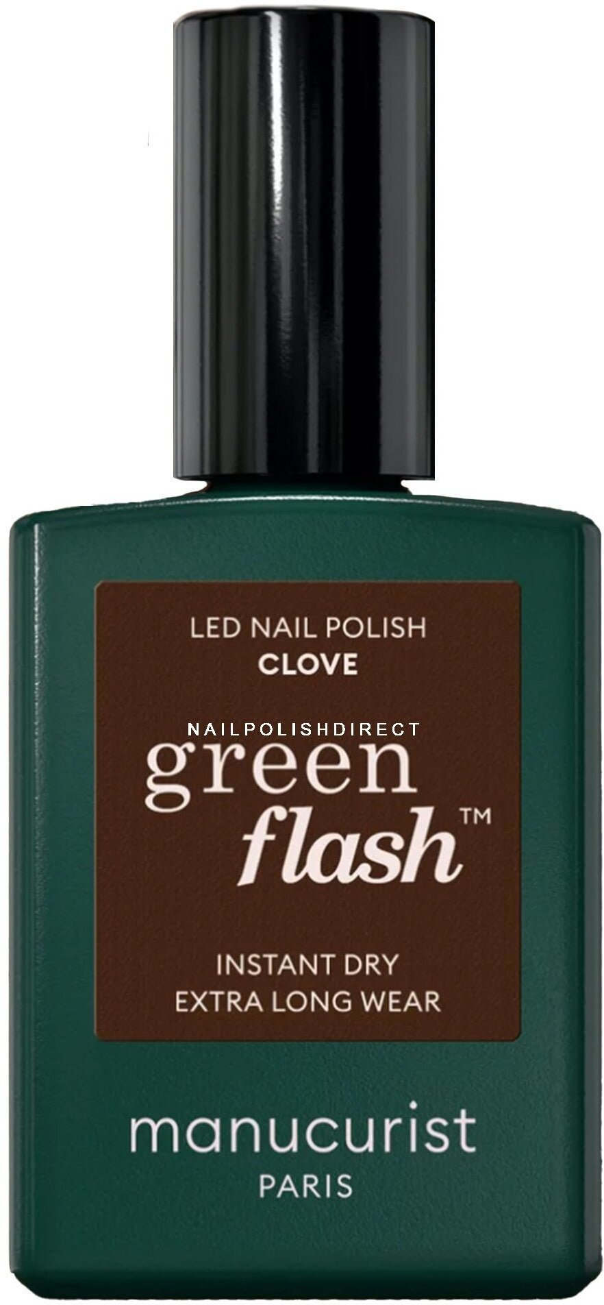 MANUCURIST_Green Flash Led Gel Nail Lacquer lakier do paznokci Clove 15ml
