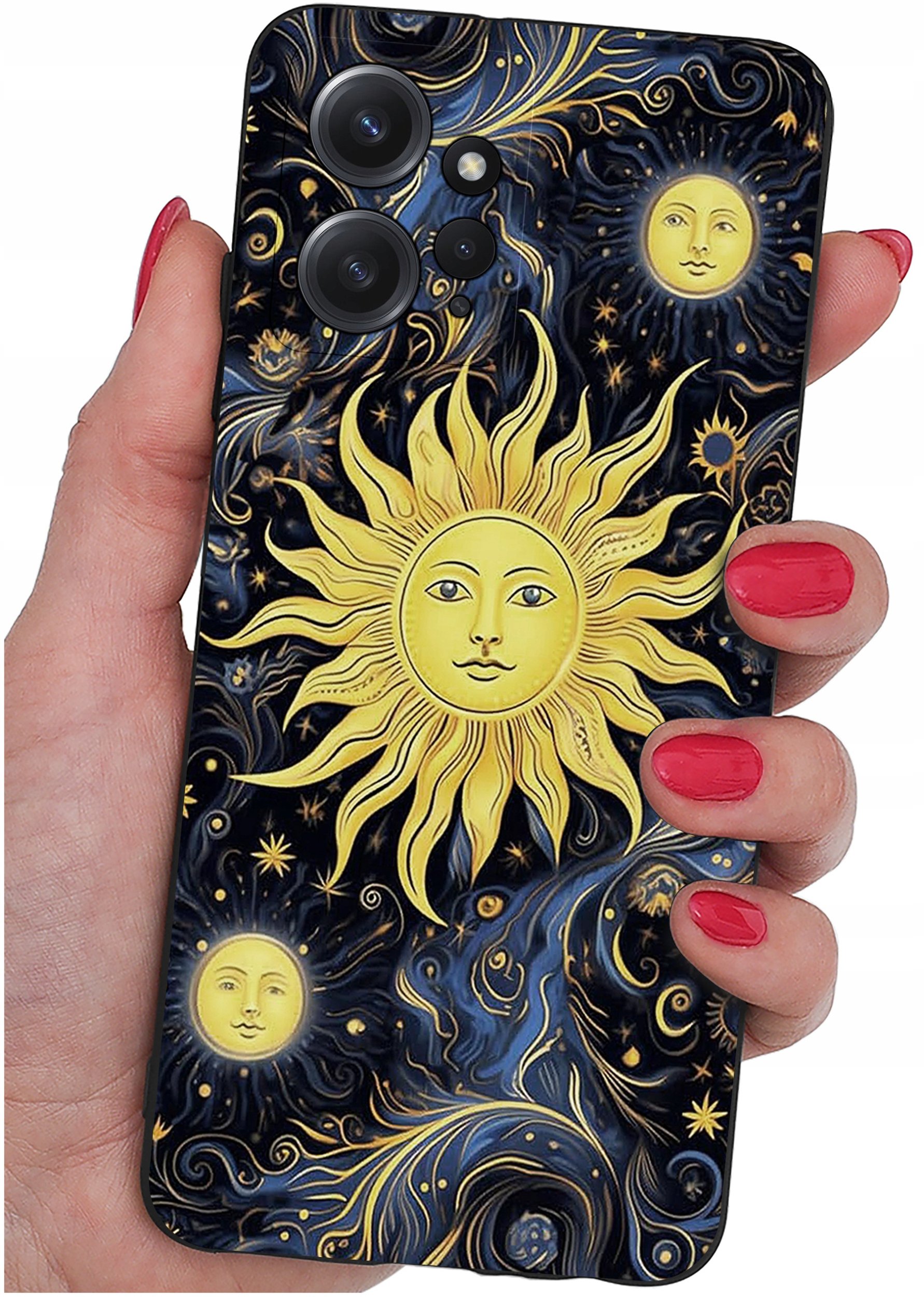 ETUI do Xiaomi Redmi Note 12 4G | WZORY | SILIKONOWE MATT CASE + SZKŁO 9H