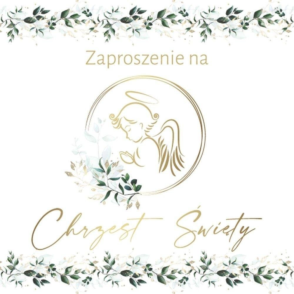 Zaproszenie Chrzest (5szt)