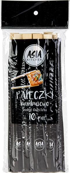 Asia Kitchen Pałeczki bambusowe w kopertach 10 szt. - Asia Kitchen