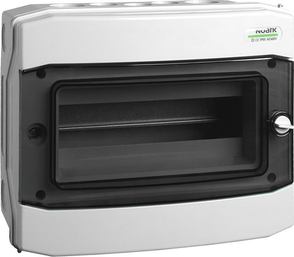 Noark Rozdzielnica N/T 1x12 hermetyczna IP65 N+PE PHS 12T 101494