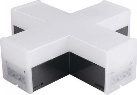 V-TAC Łącznik Krzyżowy systemu LINEAR LIGHT Czarny V-TAC VT-4140 4000K 1200lm 3 Lata Gwarancji