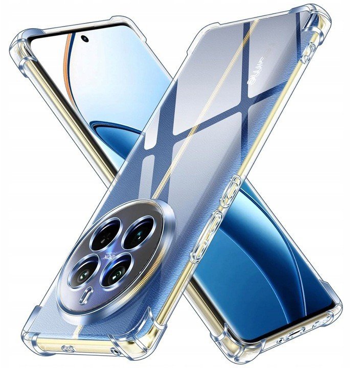 Etui Supero Flexair Pro Clear do Realme 12+ Plus, przezroczyste