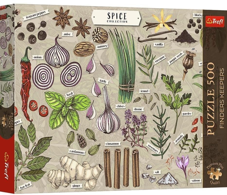 Puzzle 500 Finders Keepers: Przyprawy TREFL