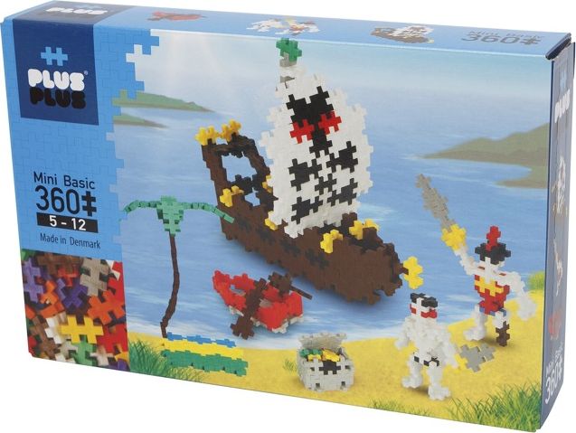 Plus Plus Plus-Plus, Mini Basic - 360 szt. - Piraci