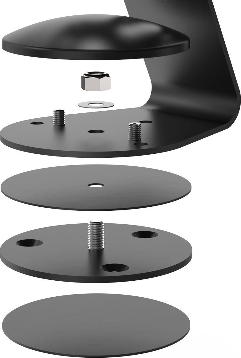 Compulocks Compulocks Swivel Base for Core Stand - Drehelement - Schwarz - Standfussmontage