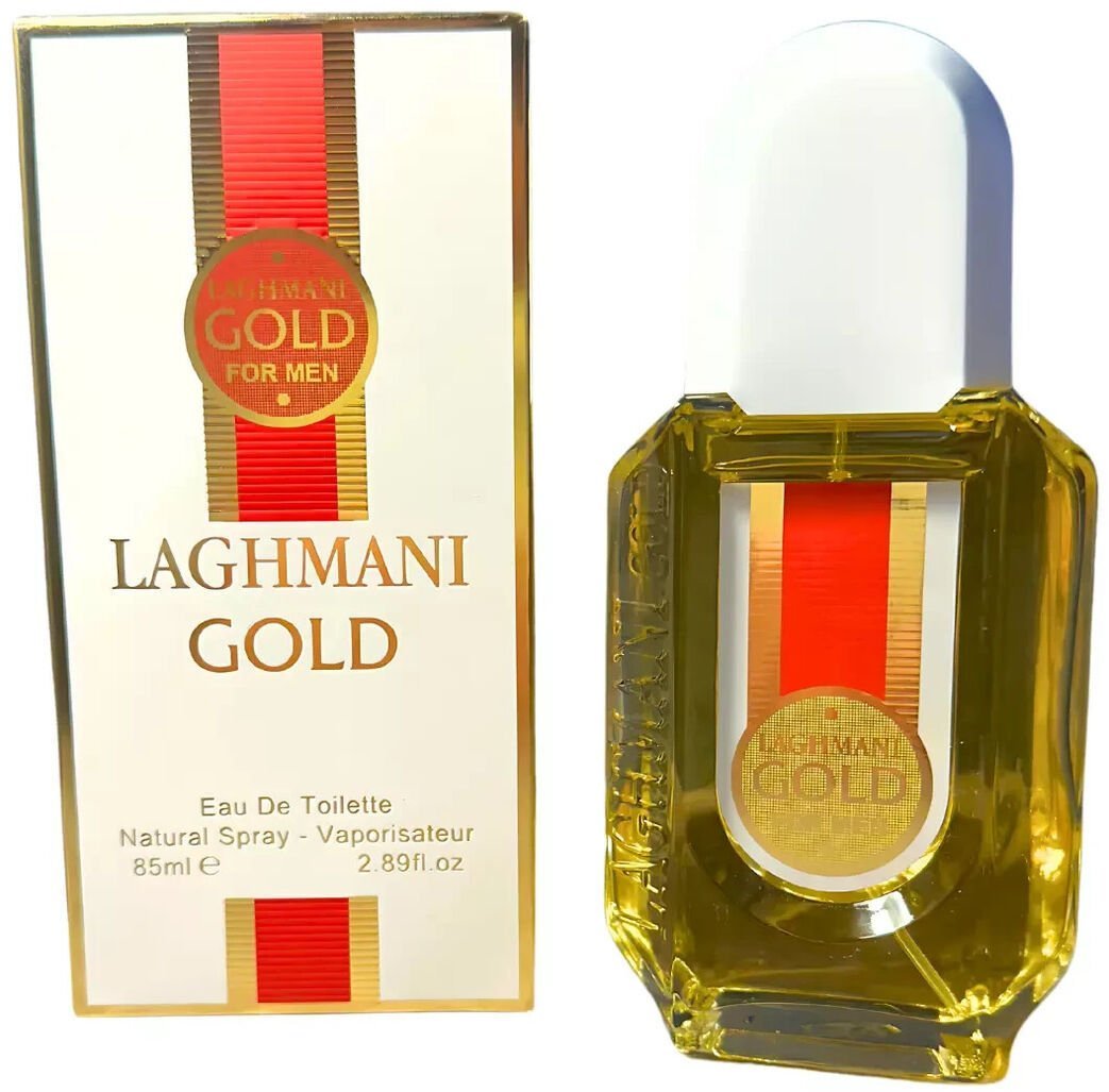 Fine Perfumery, Laghmani White Gold, Eau De Toilette, For Men, 85 ml For Men