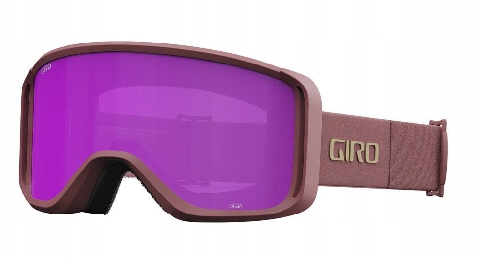 Gogle zimowe GIRO SAGEN ROSE THIRDS (szyba AMBER PINK 19-42% S2) (NEW 2024/2025)