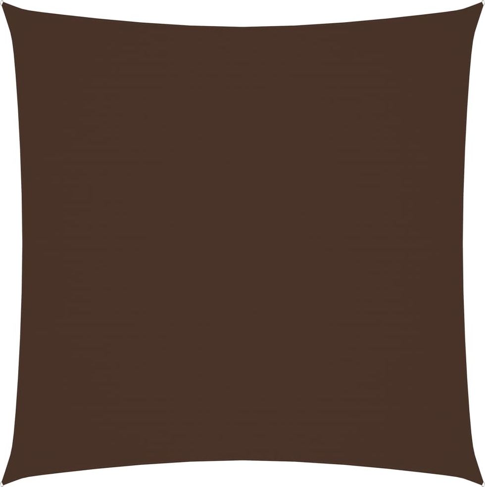 vidaXL VidaXL Żagiel ogrodowy, tkanina Oxford, kwadratowy, 5x5 m, brązowy