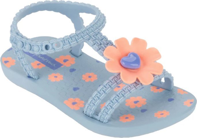 Ipanema Sandałki dziewczęce buty klapki tworzywo ozdobne kwiatki Ipanema Daisy r.21