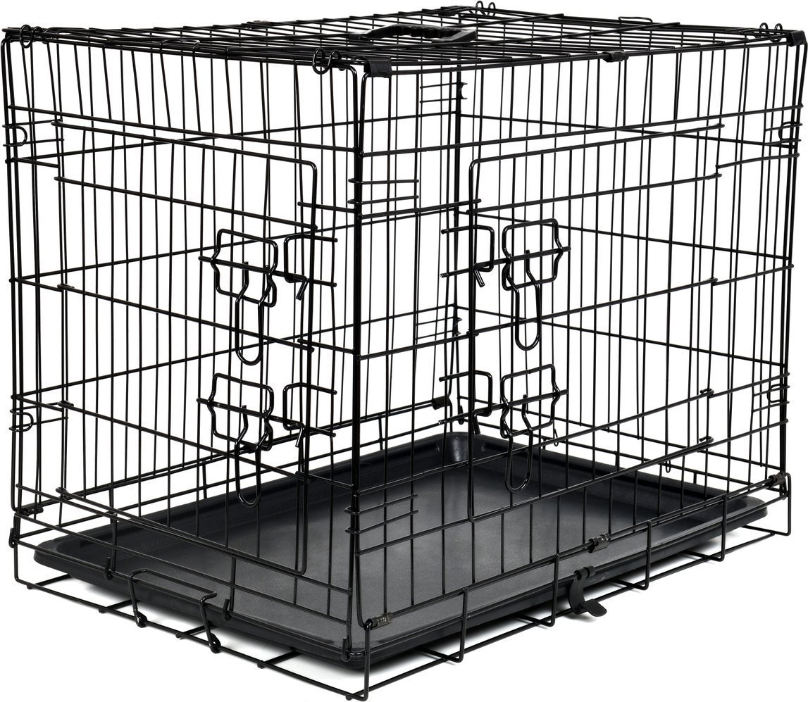Funfit Wielofunkcyjna metalowa klatka - kojec dla psa, kota i innych zwierząt M/L