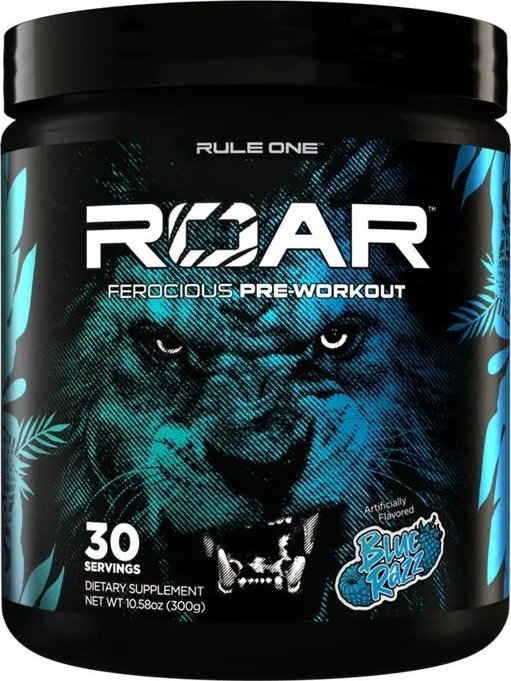 Rule One - Przedtreningówka, Blue Razz, Proszek 300g