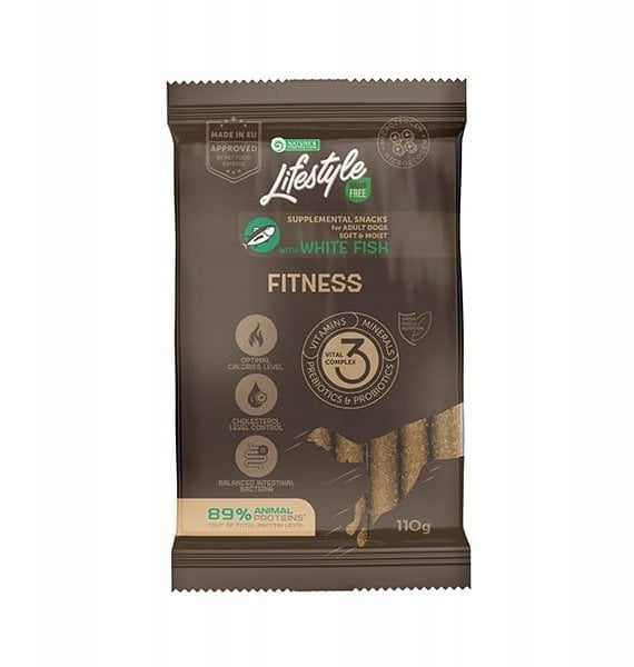 NP LS Snacks Fitness Adult White Fish 110g dog