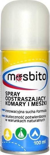 Mosbito Suchy Spray na komary 100 ml