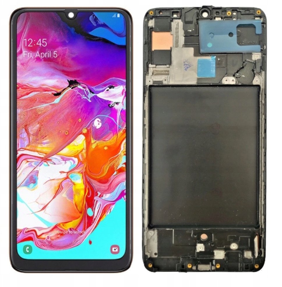 WYŚWIETLACZ EKRAN LCD DO SAMSUNG A70 INCELL RAMKA