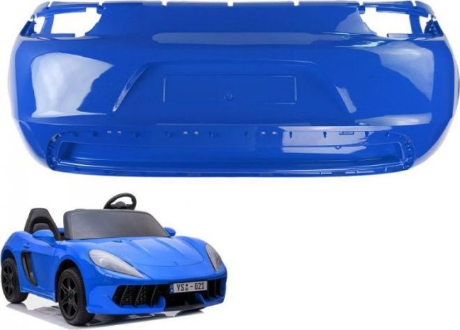 Lean Cars Zderzak tylny do pojazdu YSA021 niebieski lakier