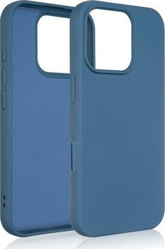 Beline Beline Etui Silicone iPhone 16 Pro 6.3" niebieski/blue