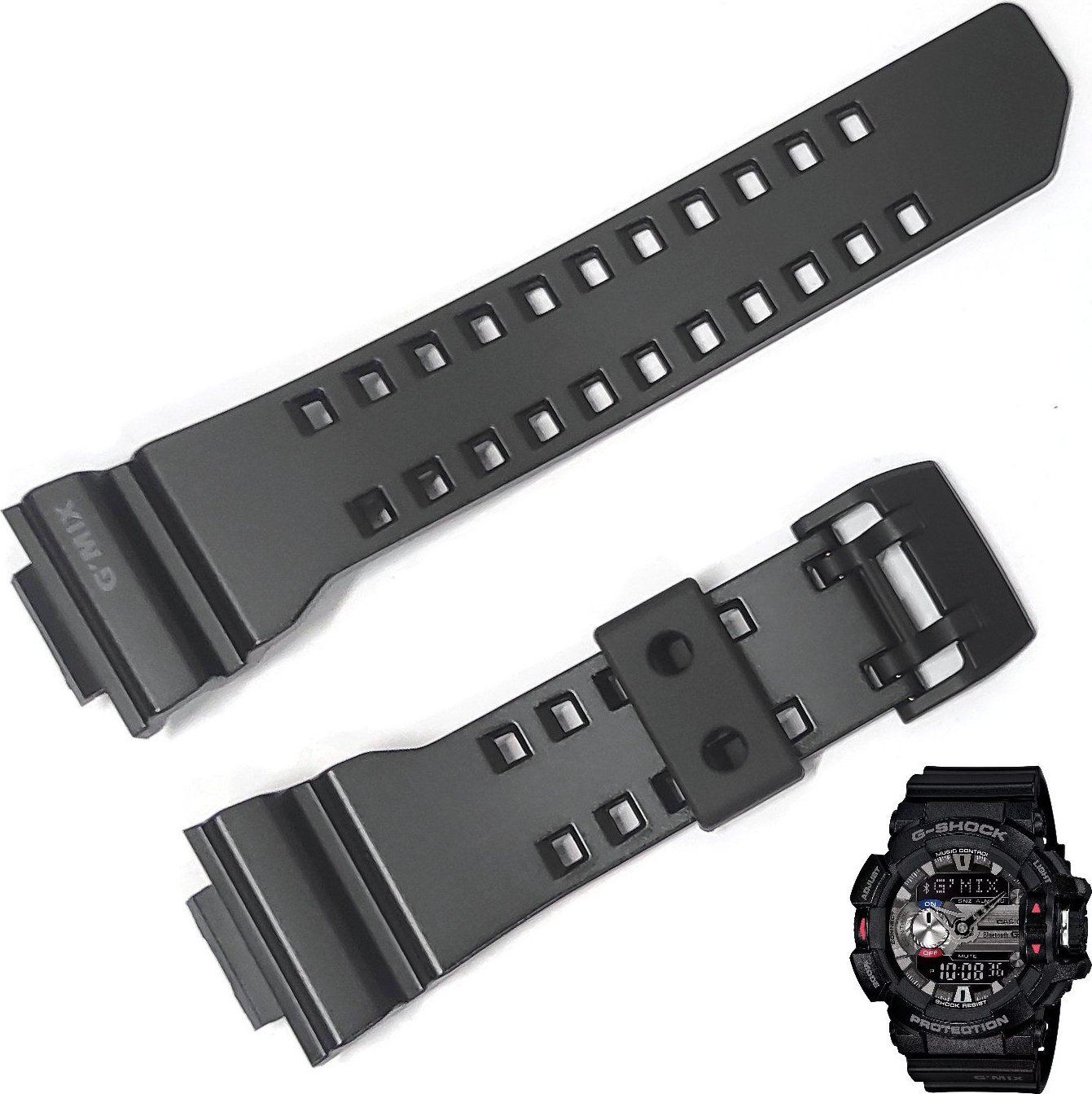 Pasek do zegarka Casio G-Shock GBA-400 czarny 10479599 .