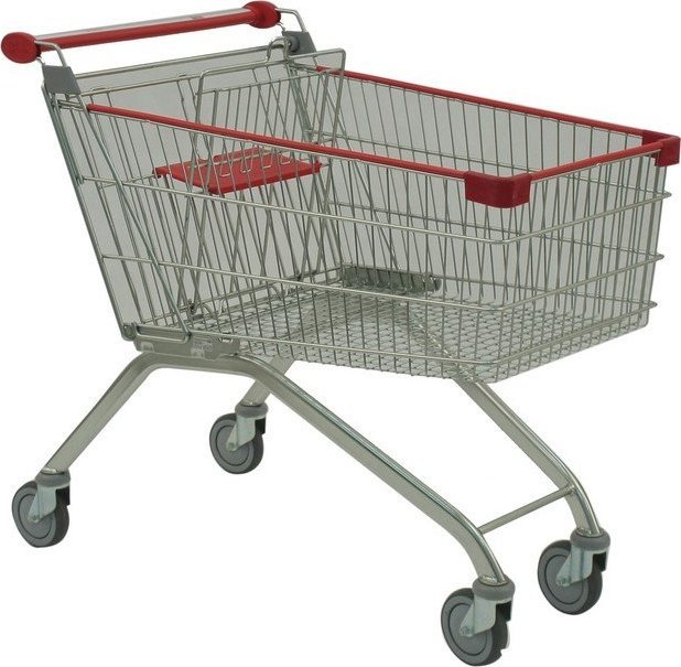 Damnix Wózek sklepowy Avant 140 z siedziskiem dla dziecka