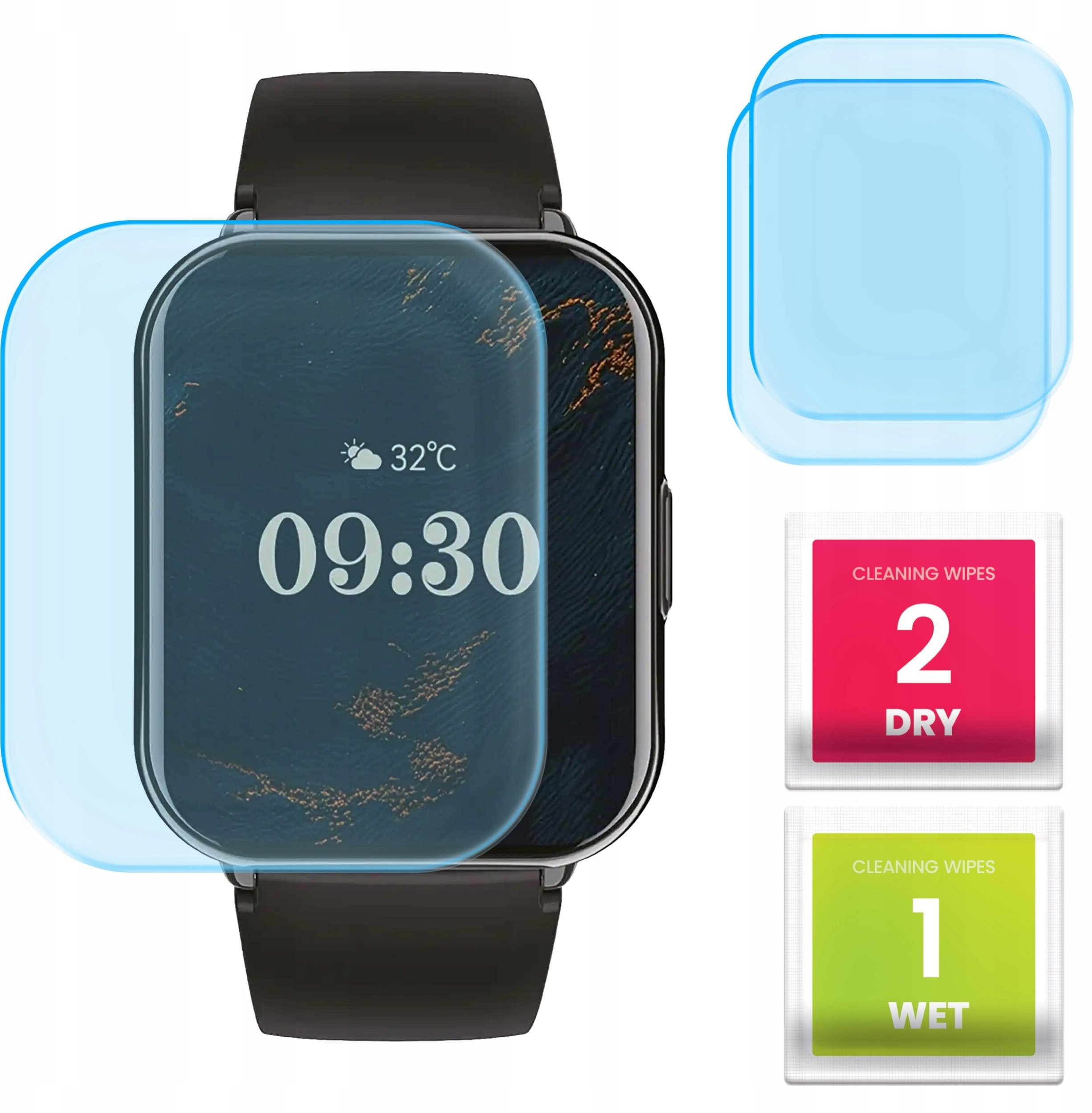 Hello Case 2-PAK Szkło Hybrydowe do TITMO E-100