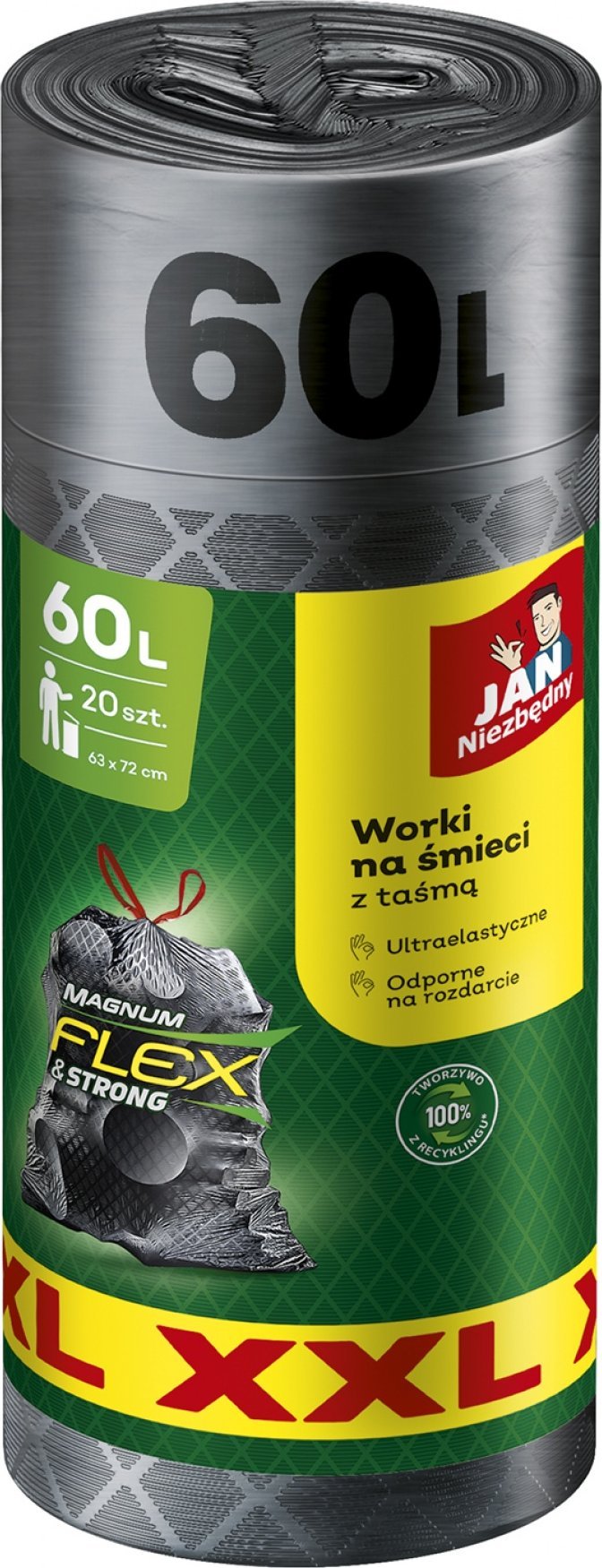 Sarantis Worki na odpady domowe 60L 20szt. (SA-JN-353487)